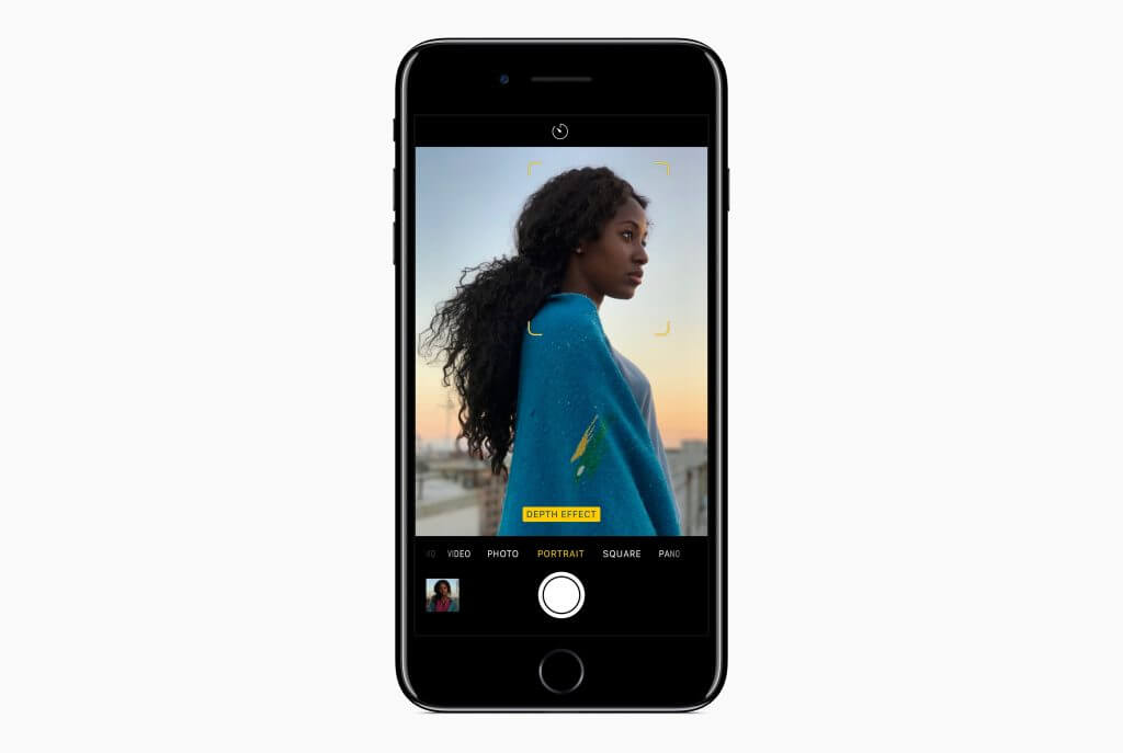 Porträt-Modus mit dem iPhone, Bild: Apple