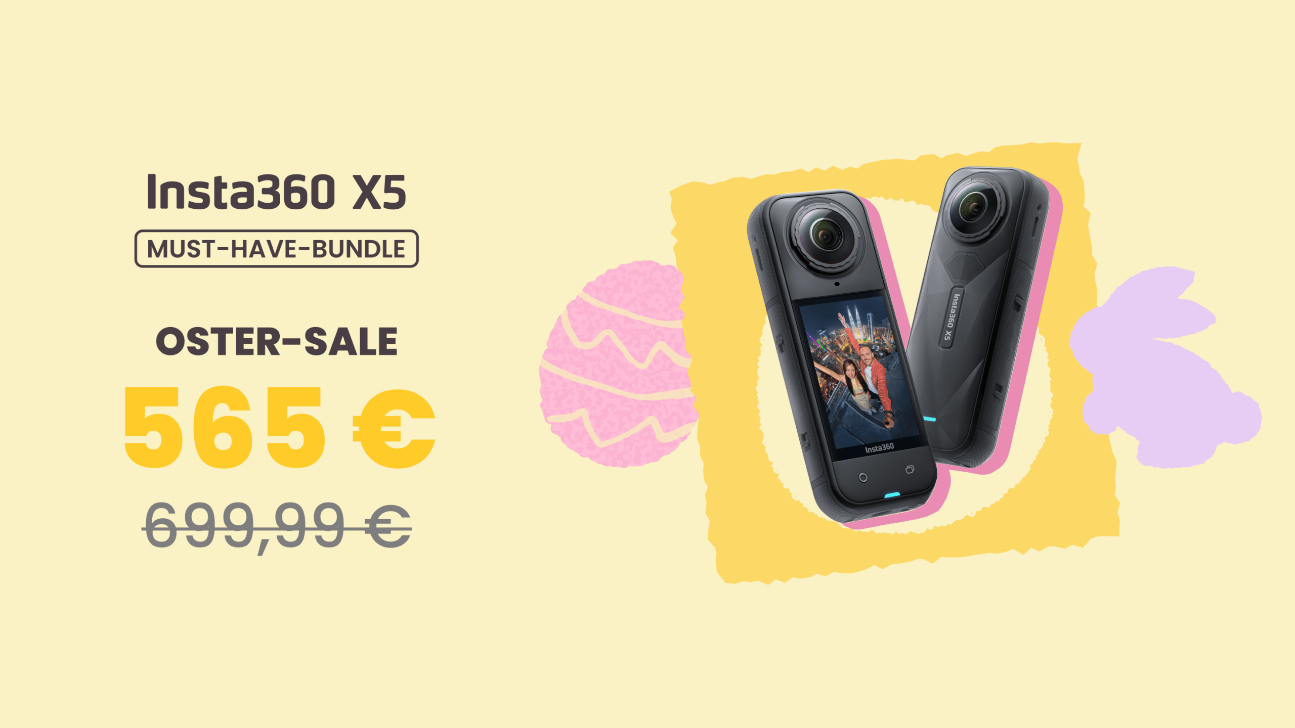 Insta360 X5 Oster-Sales