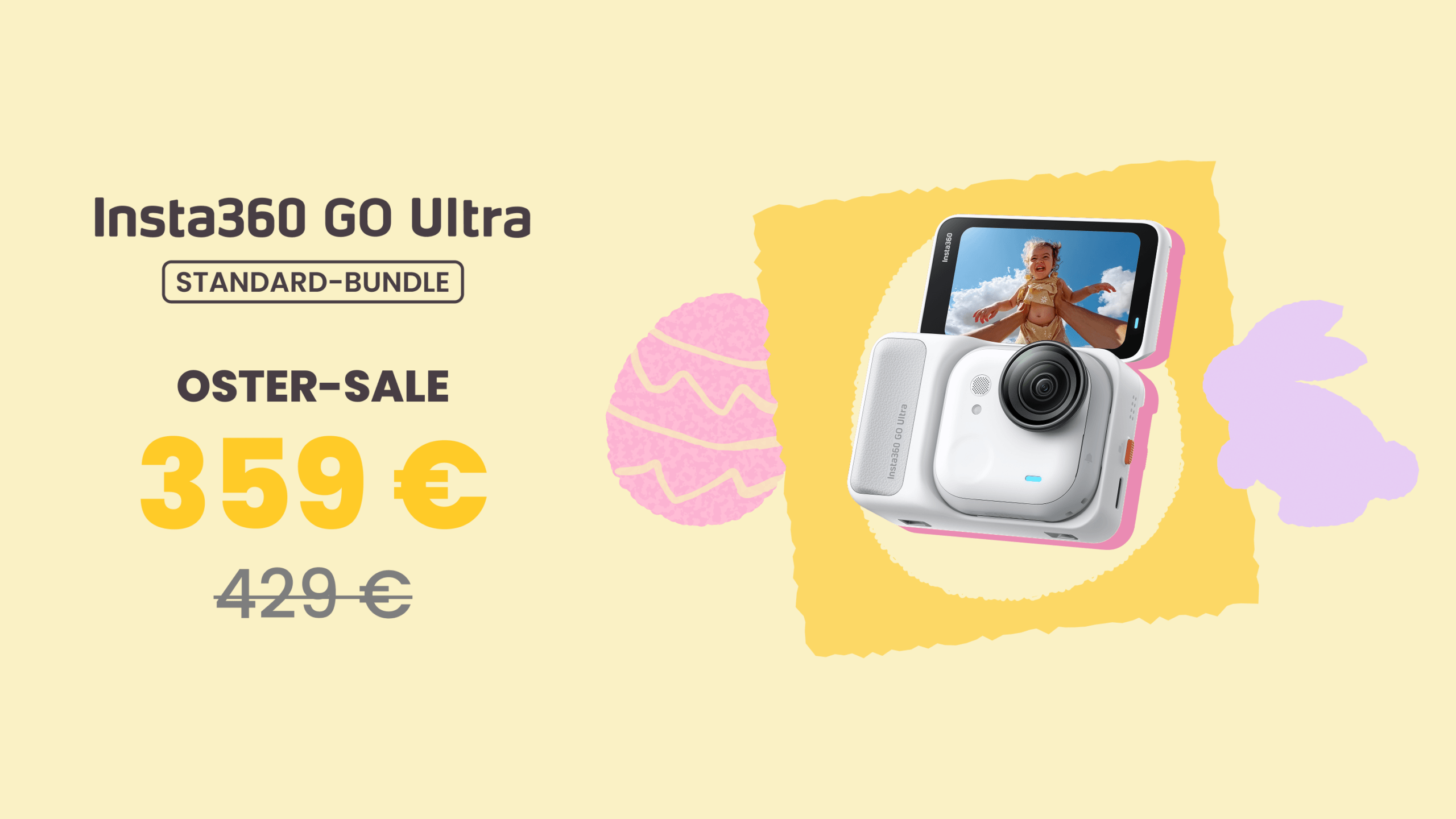 Insta360 Go Ultra Oster-Sales