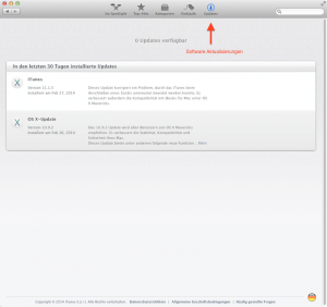 Hier finden Sie Updates für Mac OS X