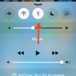 Bluetooth am iPhone oder iPad einschalten