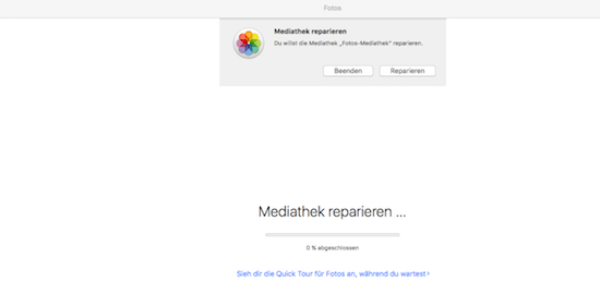 Fotos für Mac geht nicht mehr - Wie man die Meiathek mit allen Bildern wieder in Ordnung bekommt
