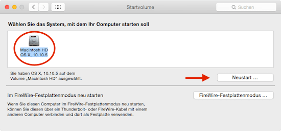 Mac schneller starten unter Mac OS X Yosemite