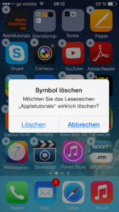 Apps von seinem iPhone oder iPad löschen