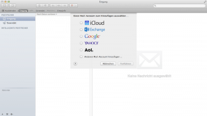 E-Mail Konto in Mail von Apple einrichten