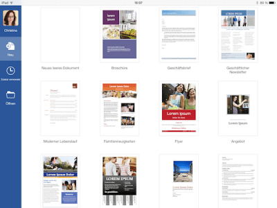 Microsoft Office 365 für iPad & iPhone - Word