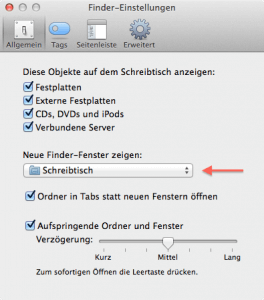 So legt man den Start-Ordner für den Finder am Mac fest